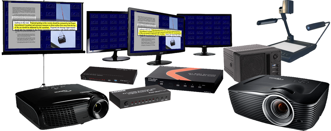 Courtroom Playback Equipment